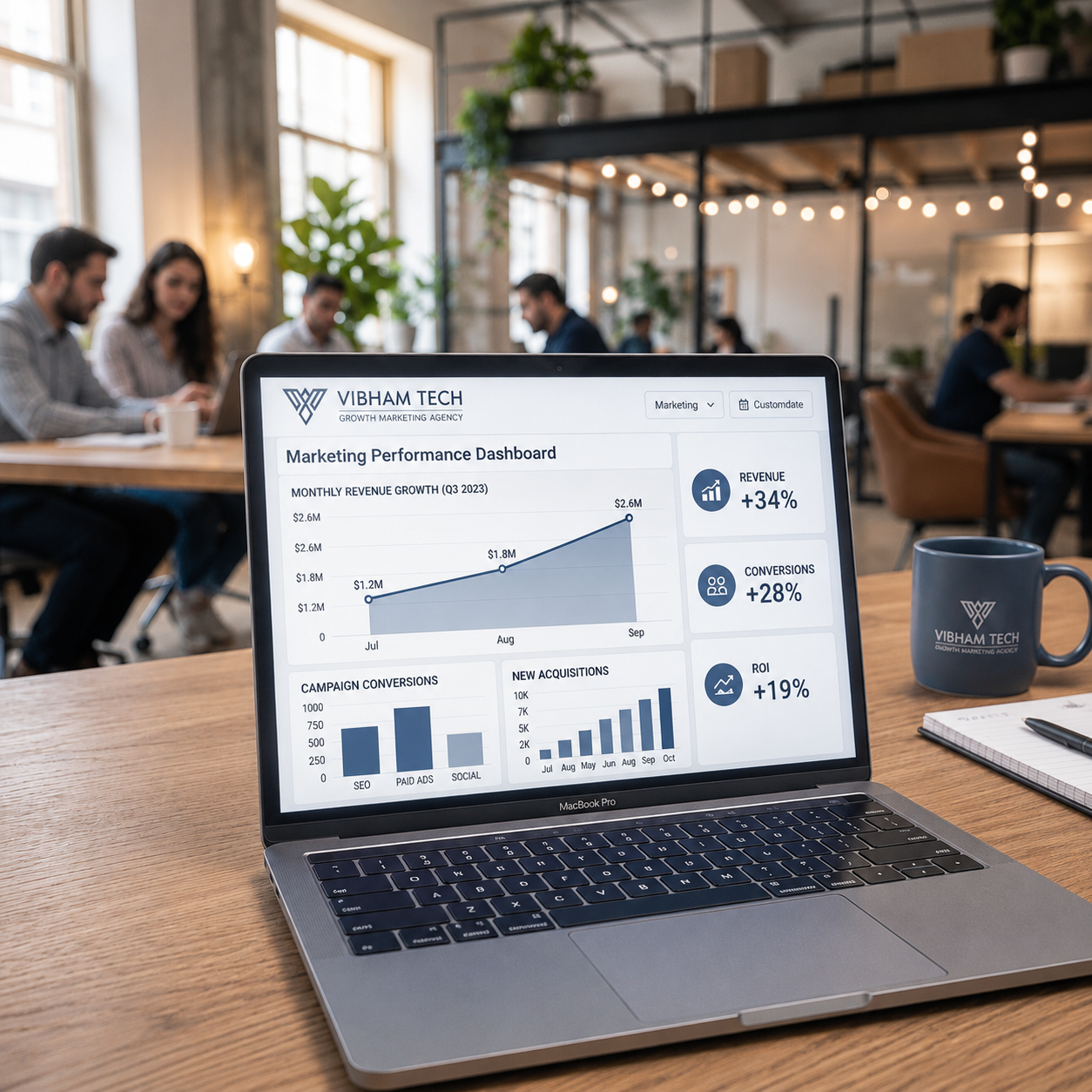 Growth Dashboard Metrics